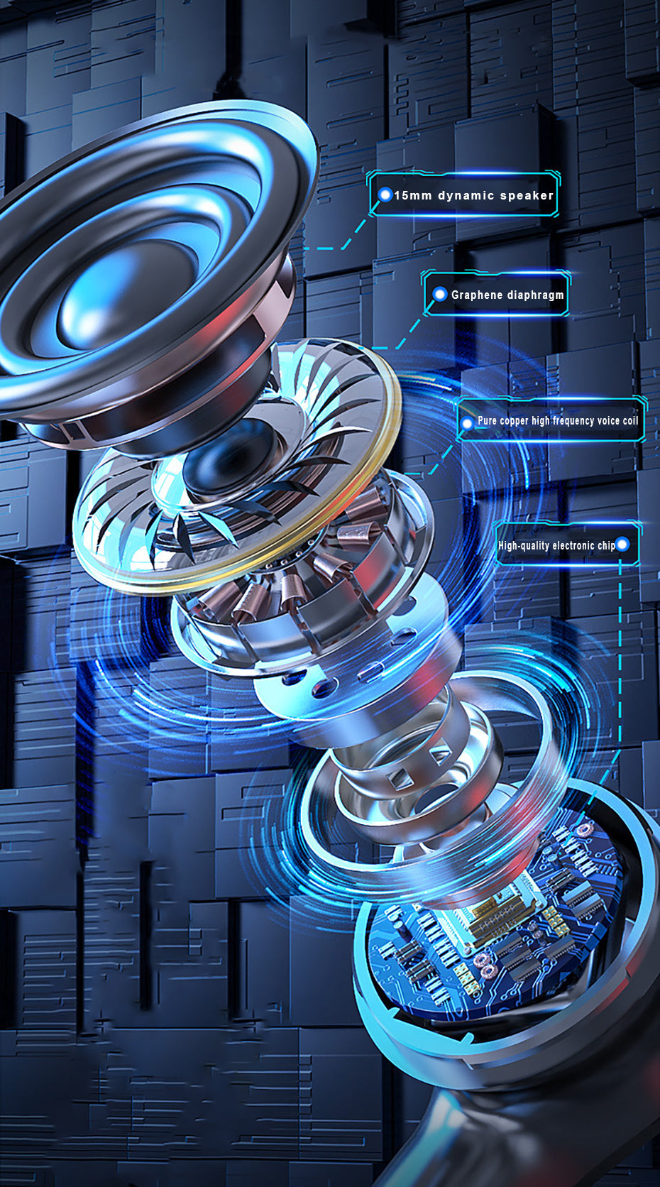 Auriculares Bluetooth con cancelación de ruido