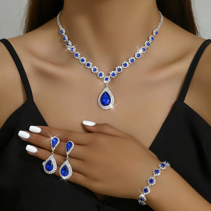 Elegant Bridal Jewelry Sets | Necklace, Earrings, Bracelet a wow factor