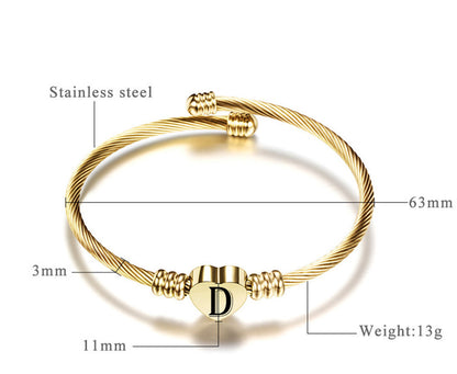 Braided Stainless Steel Bracelet - Mom Design