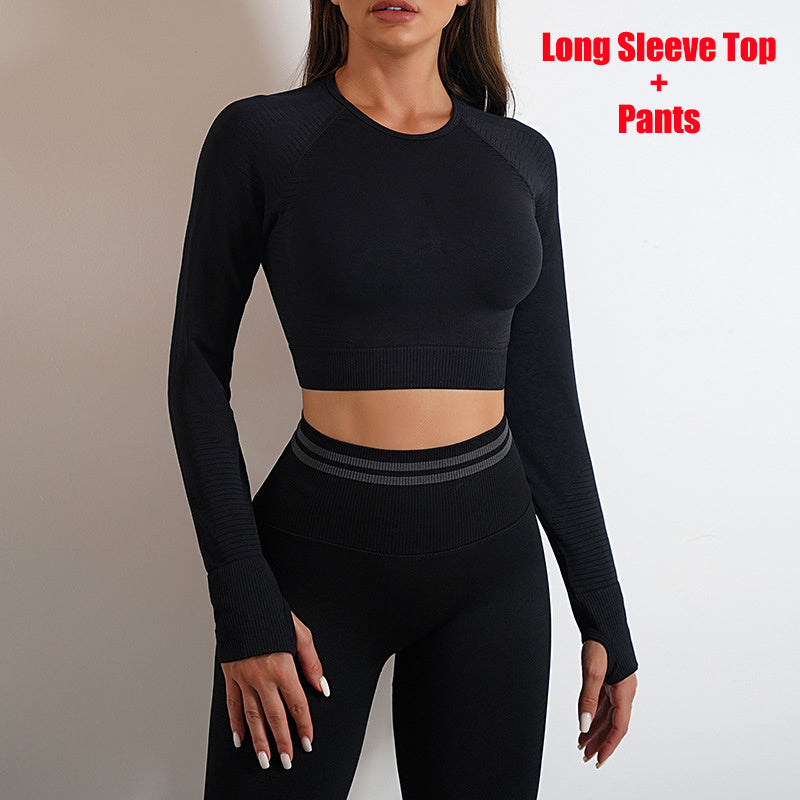 Seamless Yoga Pants & Tops | Butt Lifting & Slim Fit