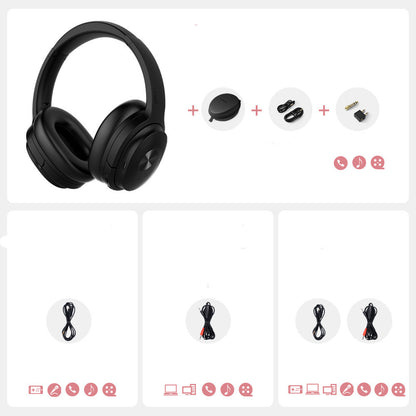 Bluetooth Noise-Cancelling Headset for Sleep & Games