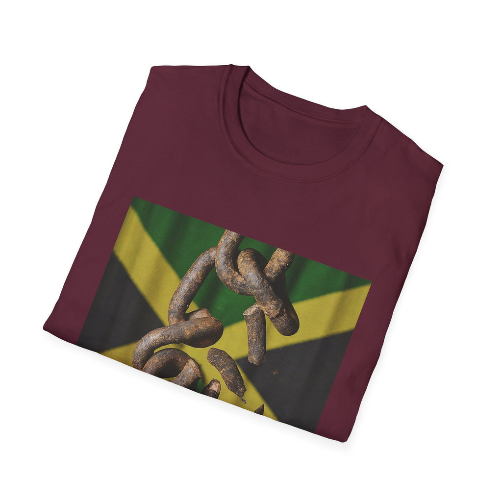 camisetas gráficas para el fondo jamaicano