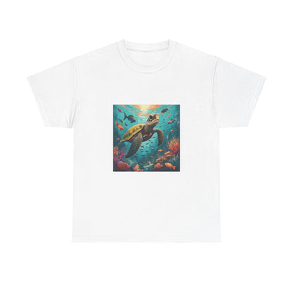 Camiseta con gráfico de tortuga Reef Rider