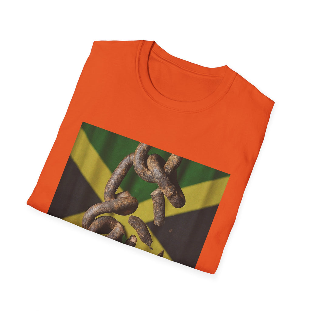 camisetas gráficas para el fondo jamaicano