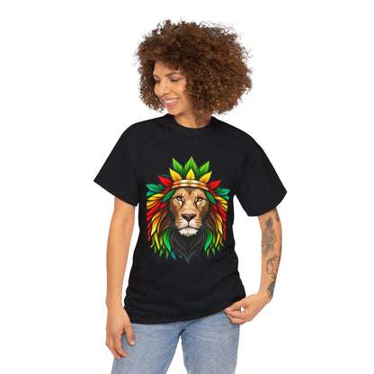 Camiseta Reggae Unisex de algodón pesado 