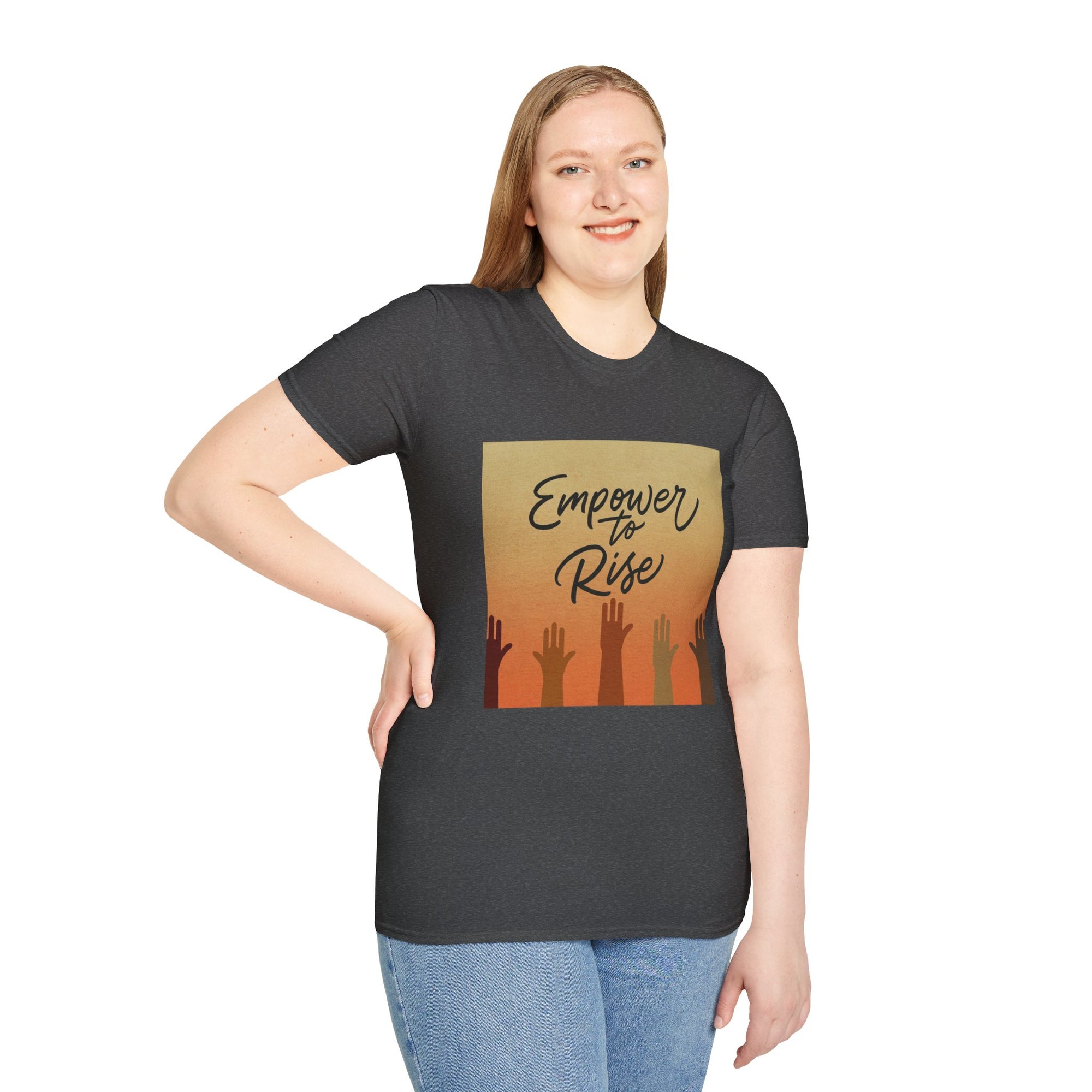 empoderar para levantarse Camiseta unisex Softstyle