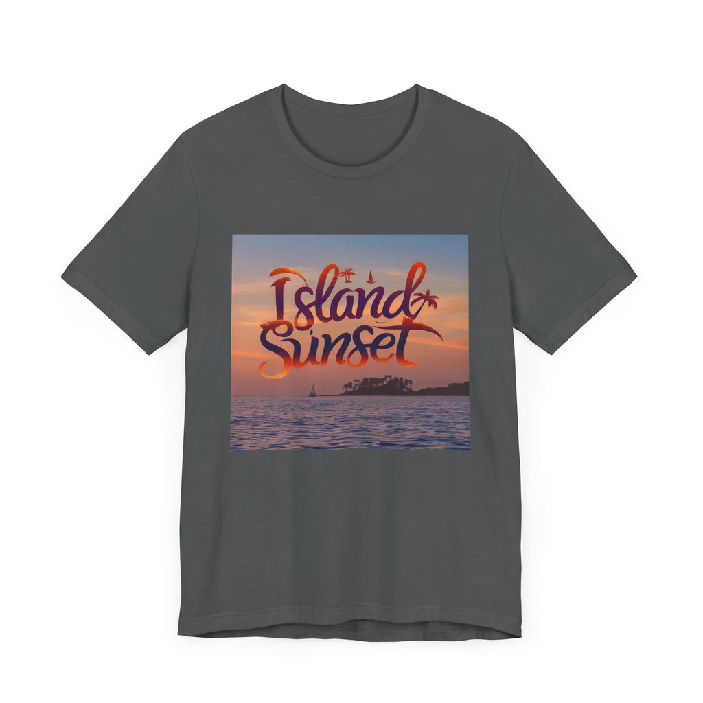 Islands sunset Unisex Jersey Short Sleeve Tee