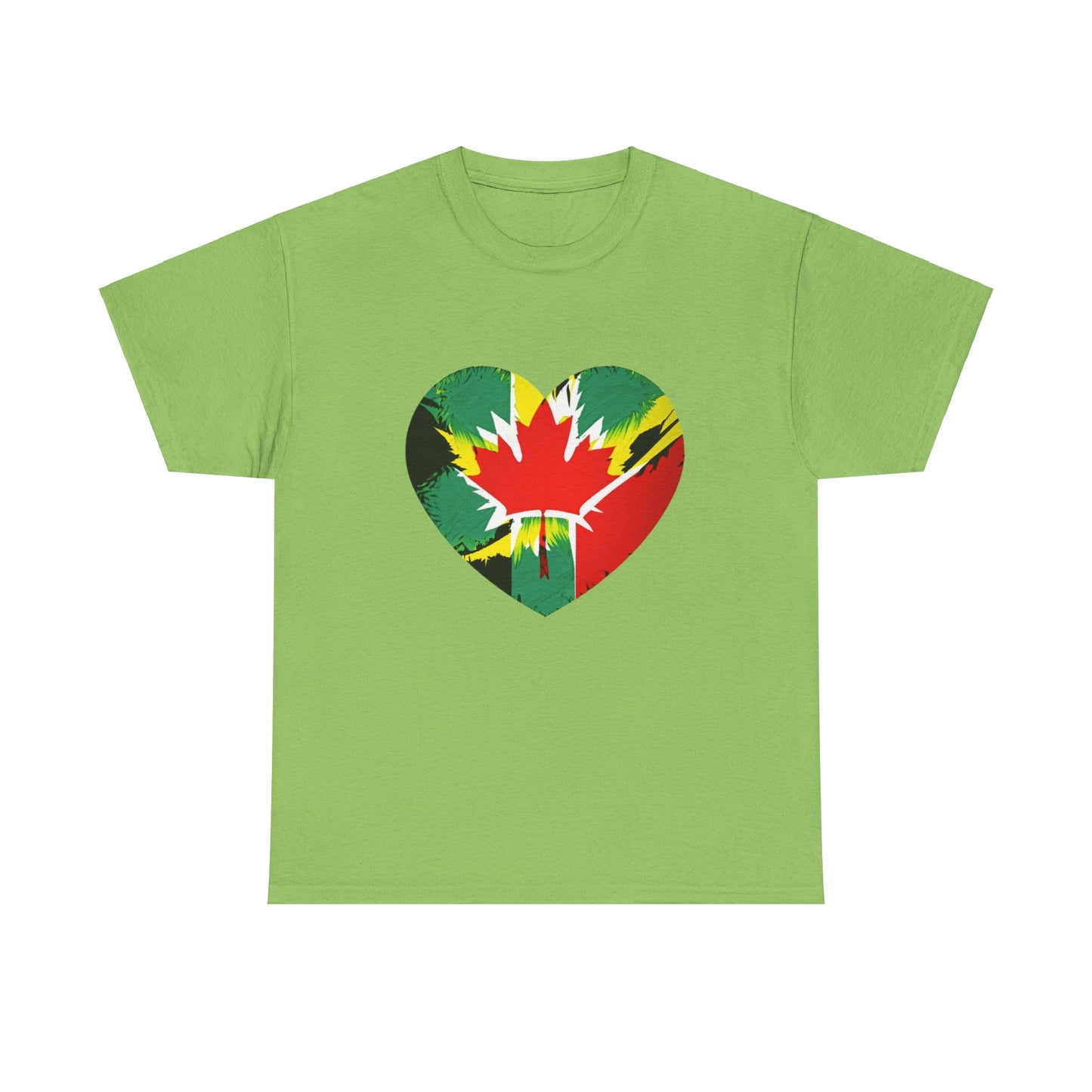 Jamaican-Canadian pride: Unisex Heavy Cotton Tee