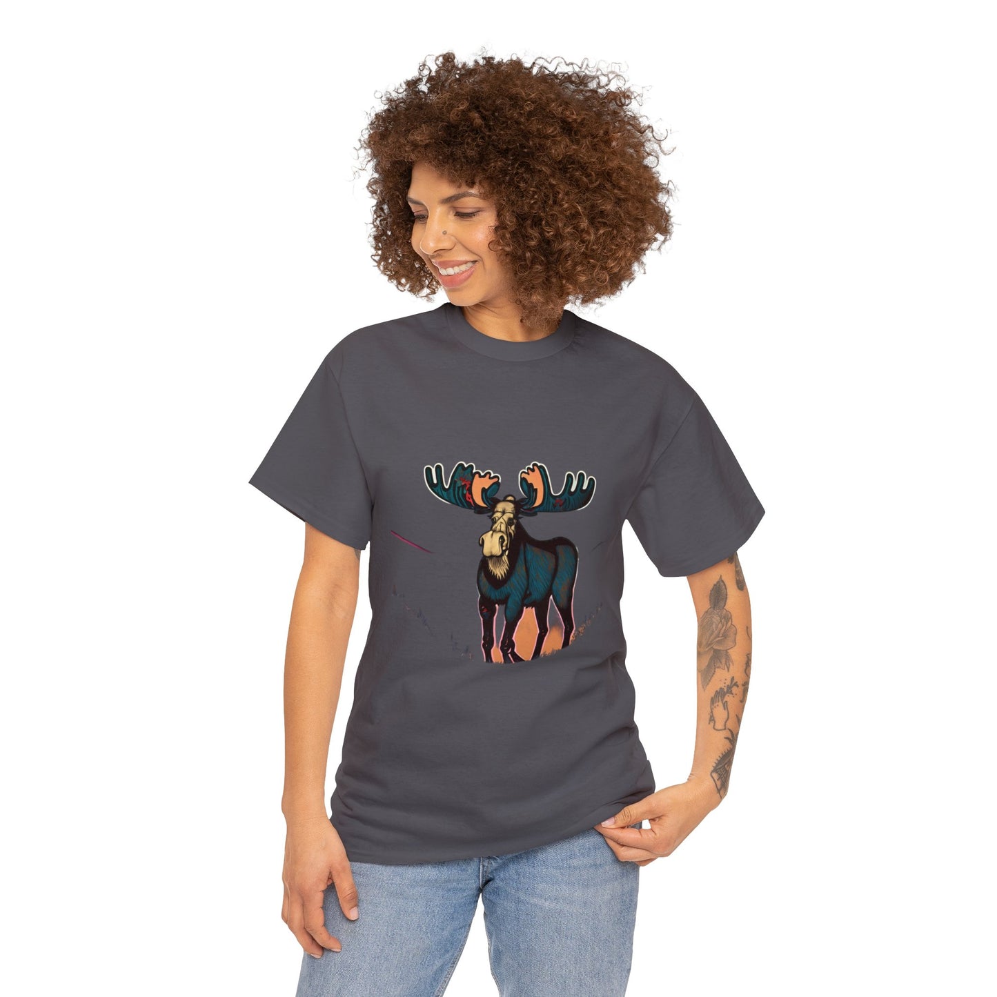 Camiseta unisex de algodón pesado