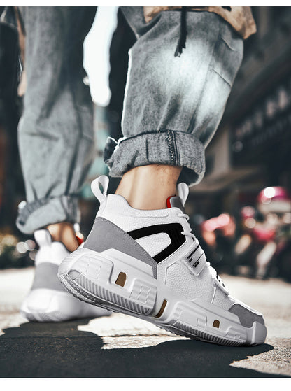 Winter men's shoes high-top sneakers