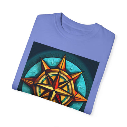 Calypso Compass Unisex Garment-Dyed T-shirt