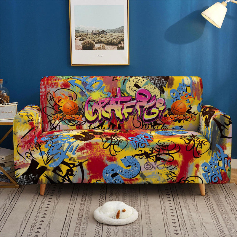 Elastic sofa cover cushion