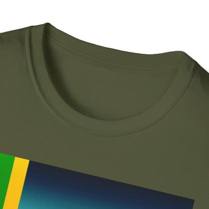 Jamaica Canada Split Flag T-Shirt | Dual Heritage Tee