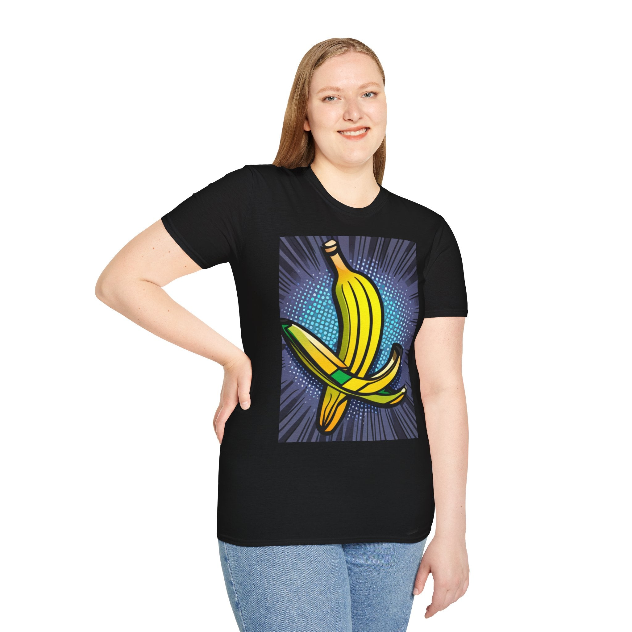 Camiseta unisex Softstyle de piel de plátano