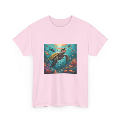 Camiseta con gráfico de tortuga Reef Rider