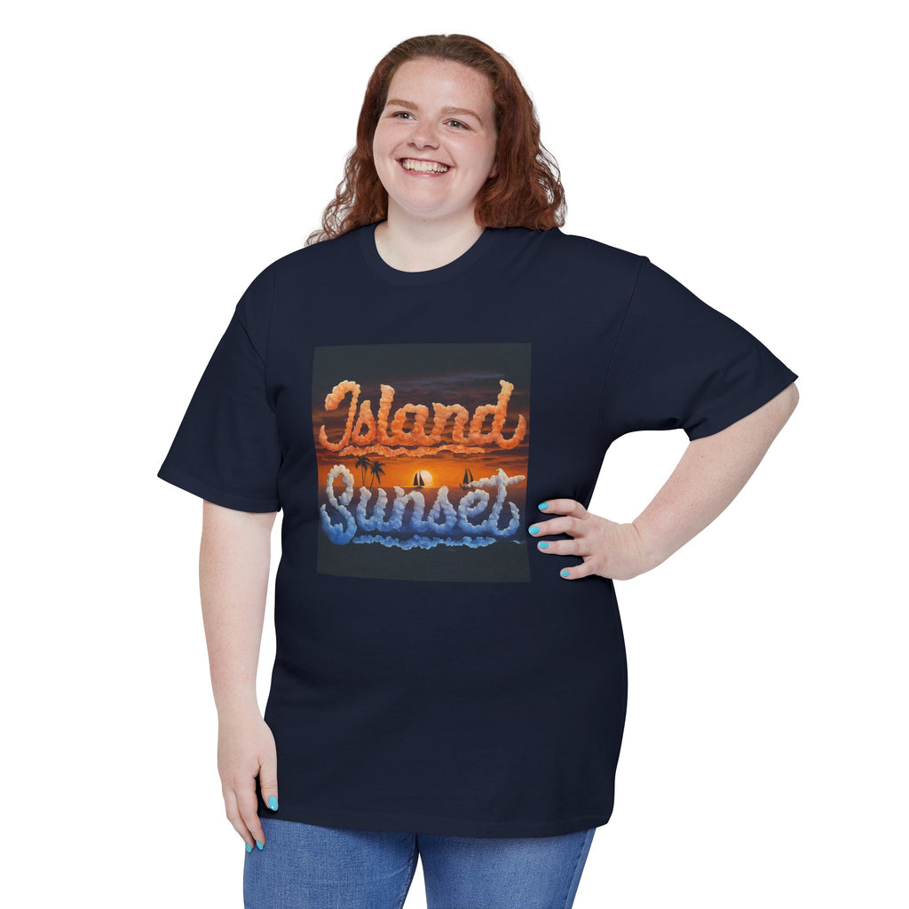 Island sunset Camiseta alta unisex Ultra Cotton®