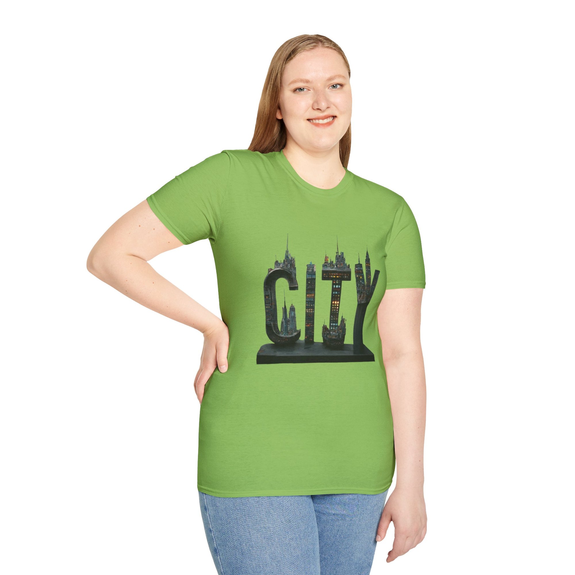 Camiseta unisex Softstyle city