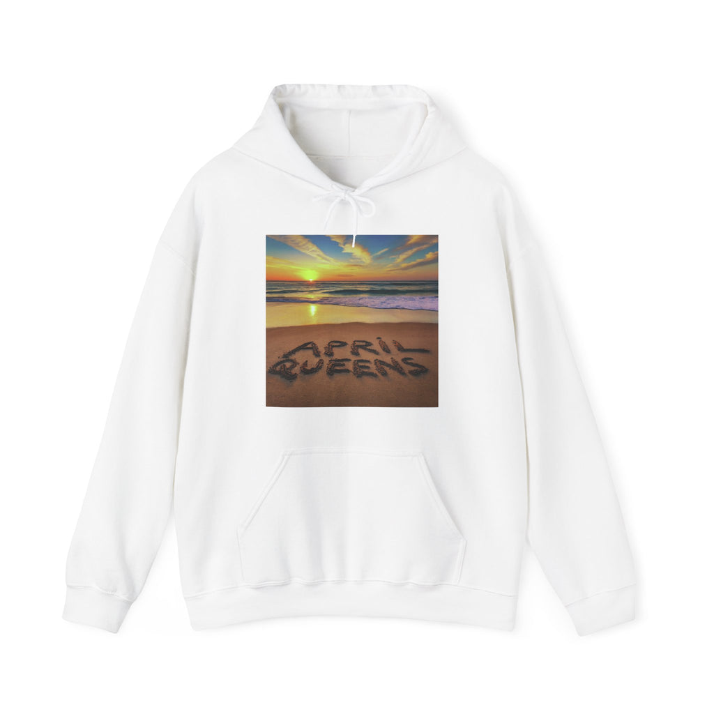 April queen Unisex Heavy Blend™ Hooded Sweatshirt