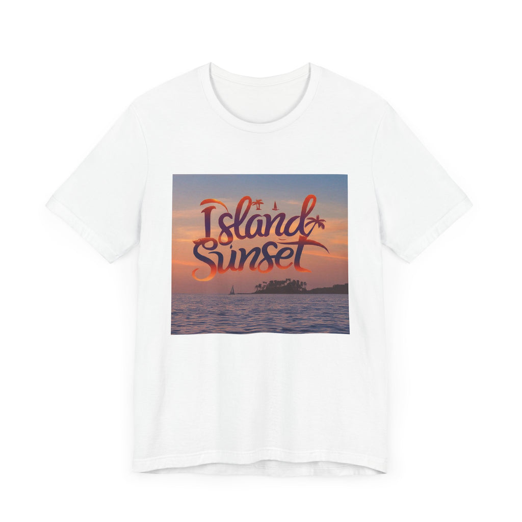 Islands sunset Unisex Jersey Short Sleeve Tee
