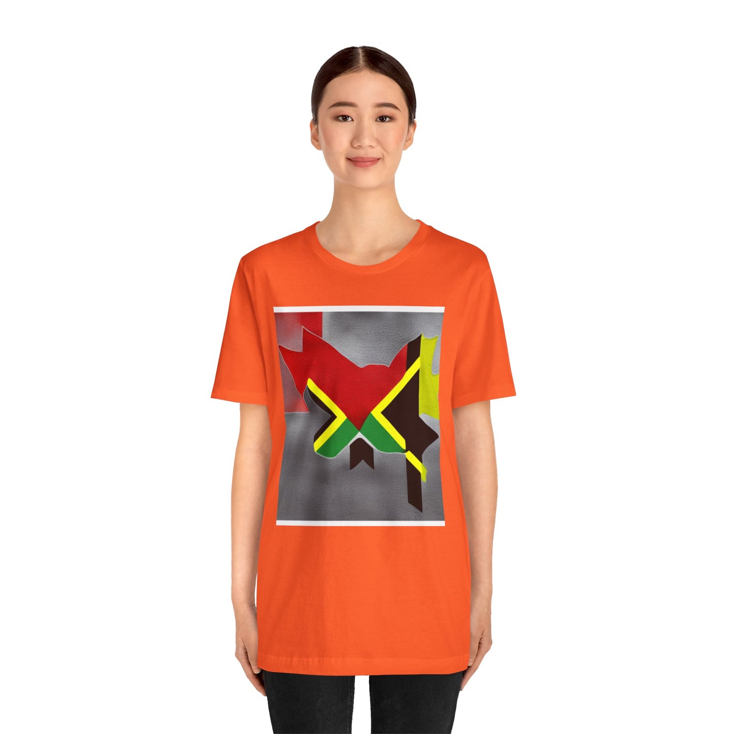 Unisex Jersey Short Sleeve Tee for Jamaicans-Canadians