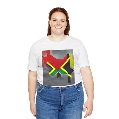 Camiseta de manga corta unisex Jersey para jamaicanos-canadienses