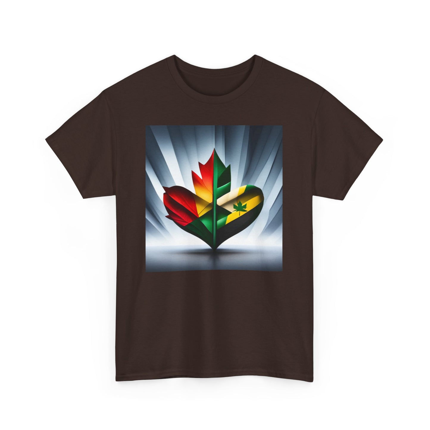 ¡Representa tu herencia con comodidad! 🇯🇲 Camiseta unisex de algodón pesado