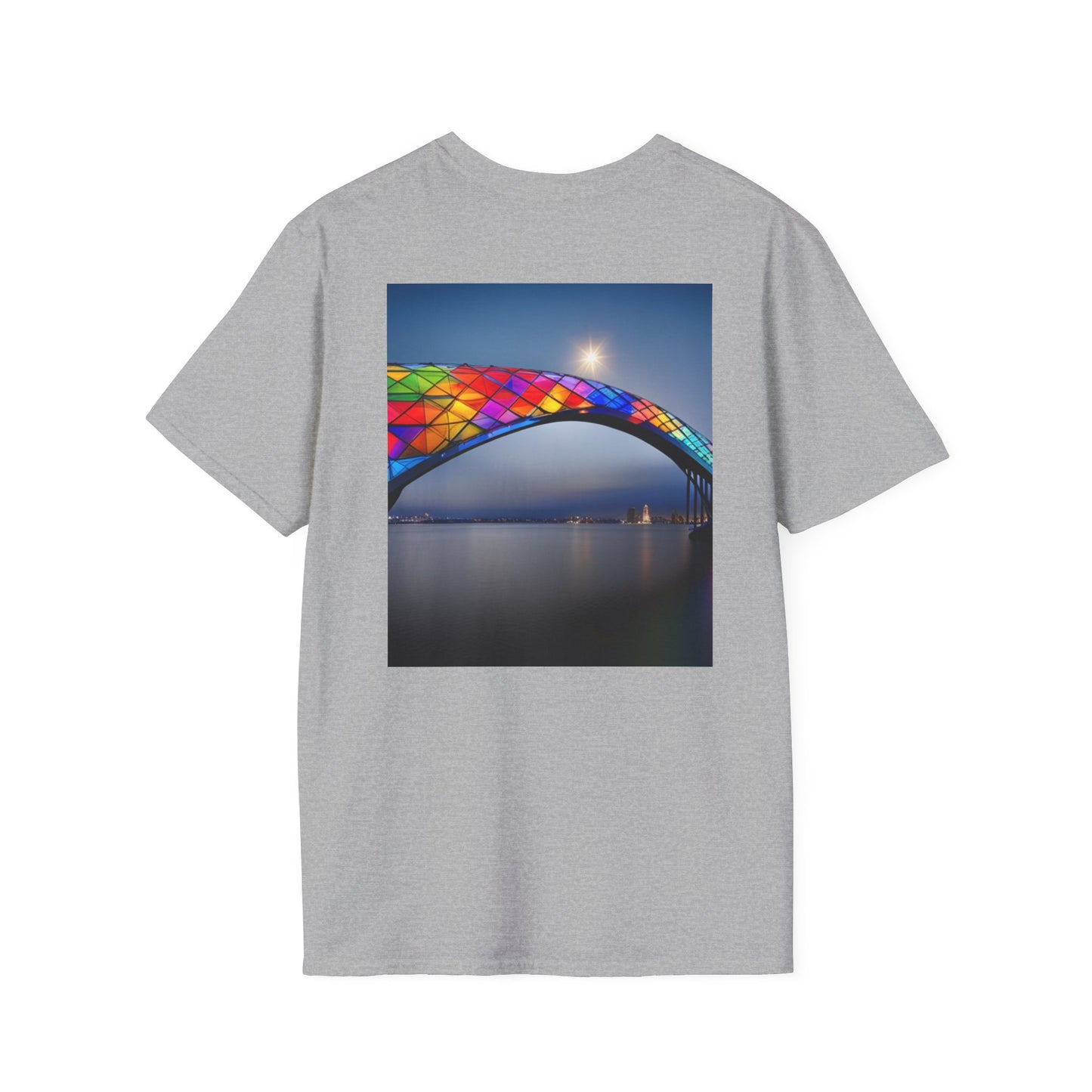 A Bridge of Creativity Unisex Softstyle T-Shirt