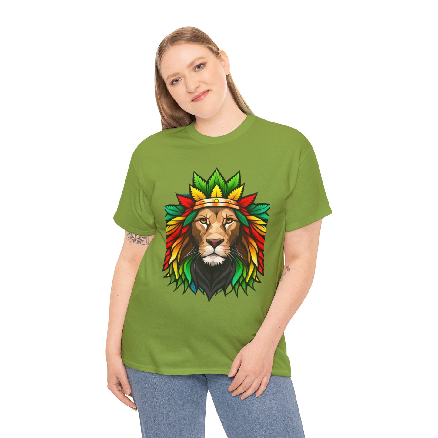 Camiseta Reggae Unisex de algodón pesado 