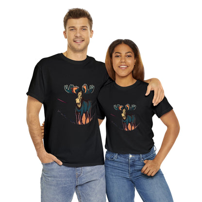 Camiseta unisex de algodón pesado