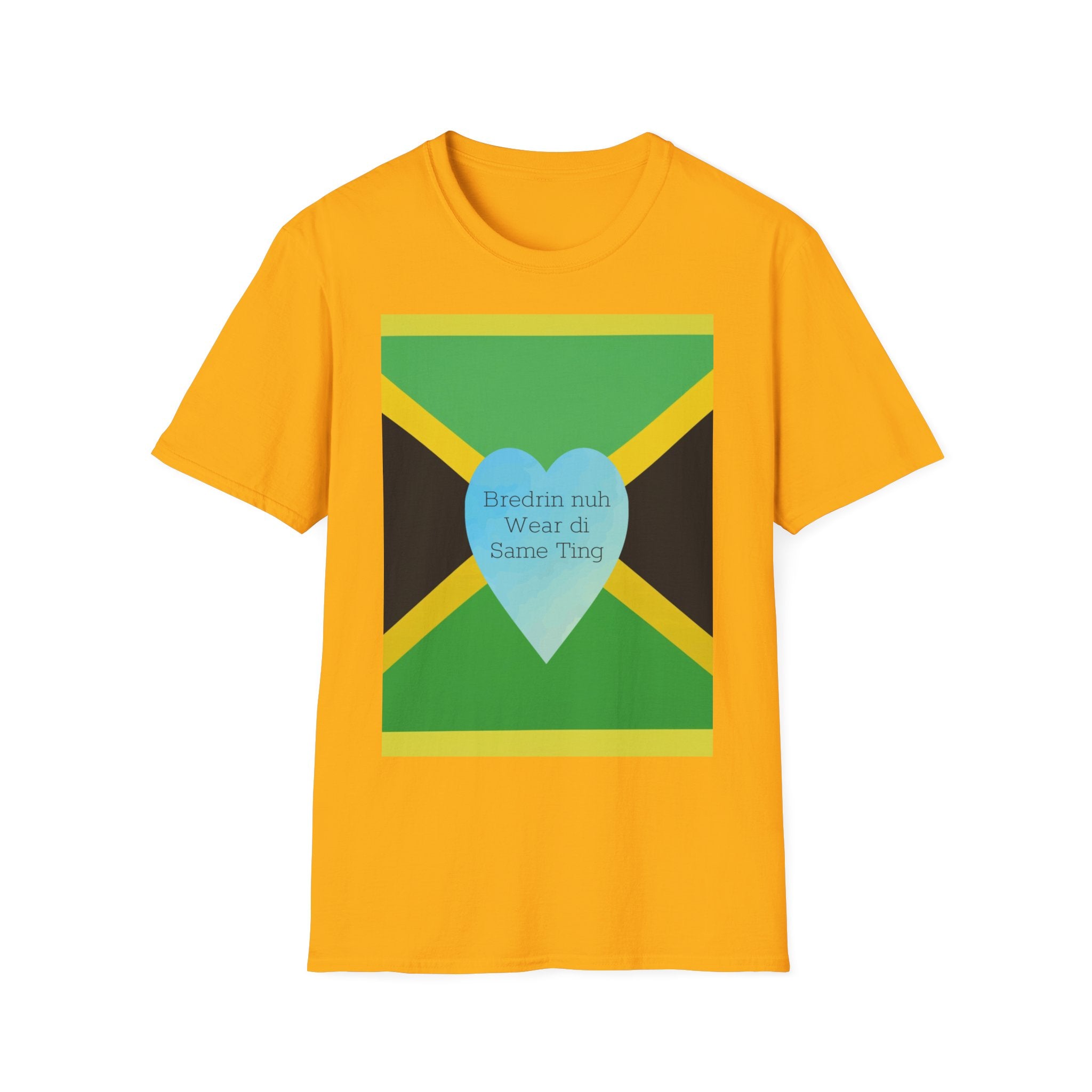 Bredrin nuh Wear di Same Ting Camiseta unisex de estilo suave