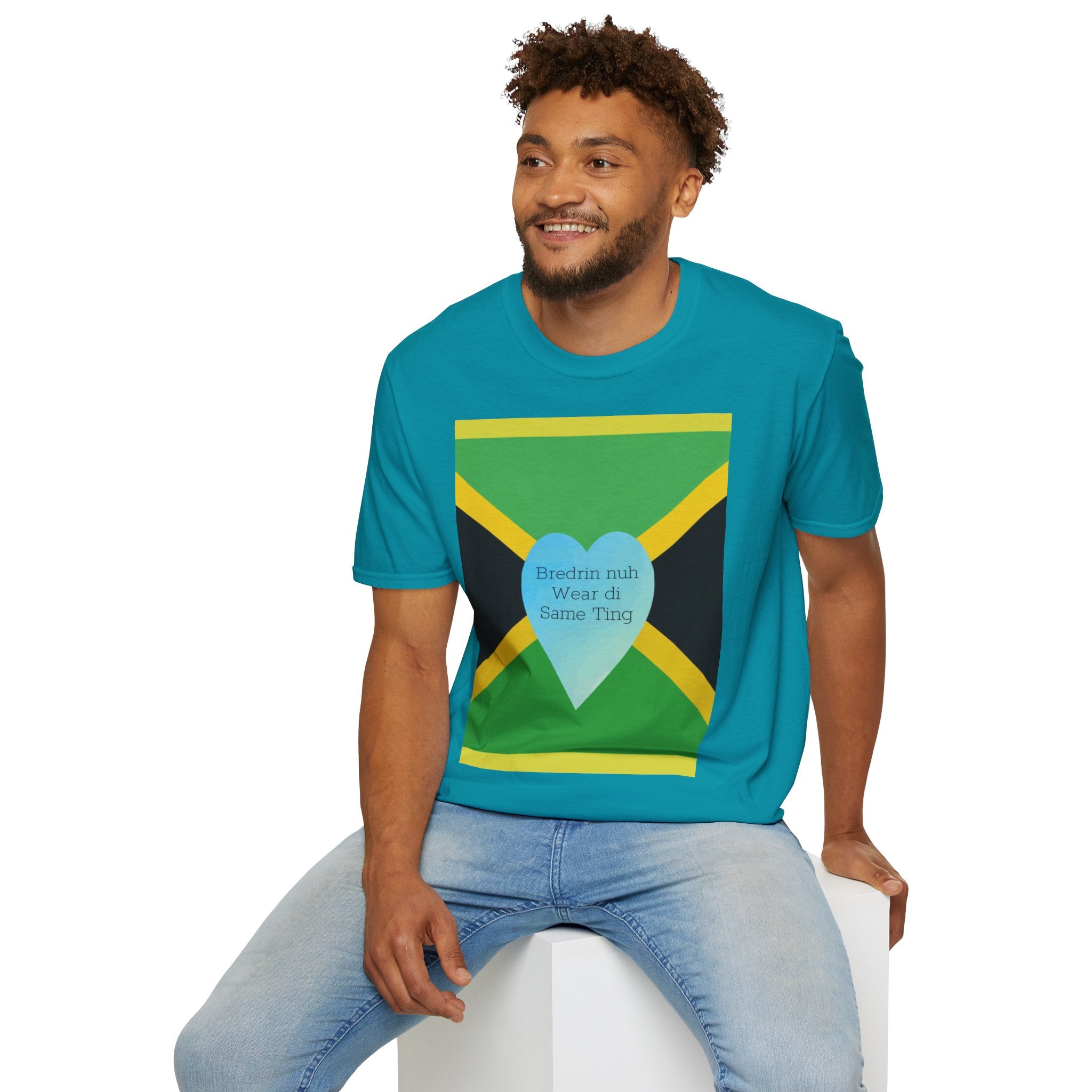 Bredrin nuh Wear di Same Ting Camiseta unisex de estilo suave