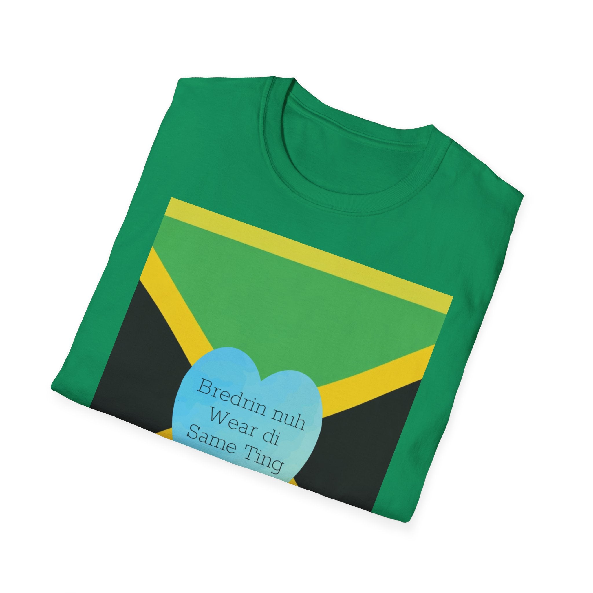 Bredrin nuh Wear di Same Ting Camiseta unisex de estilo suave