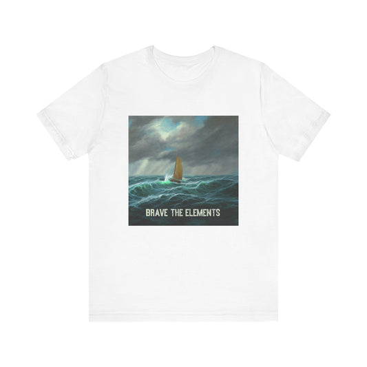 affordable Brave the elements Unisex Jersey Short Sleeve Tee - # T-Shirt shop M2K Trends
