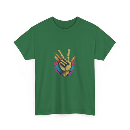 two fingers Unisex Heavy Cotton Tee