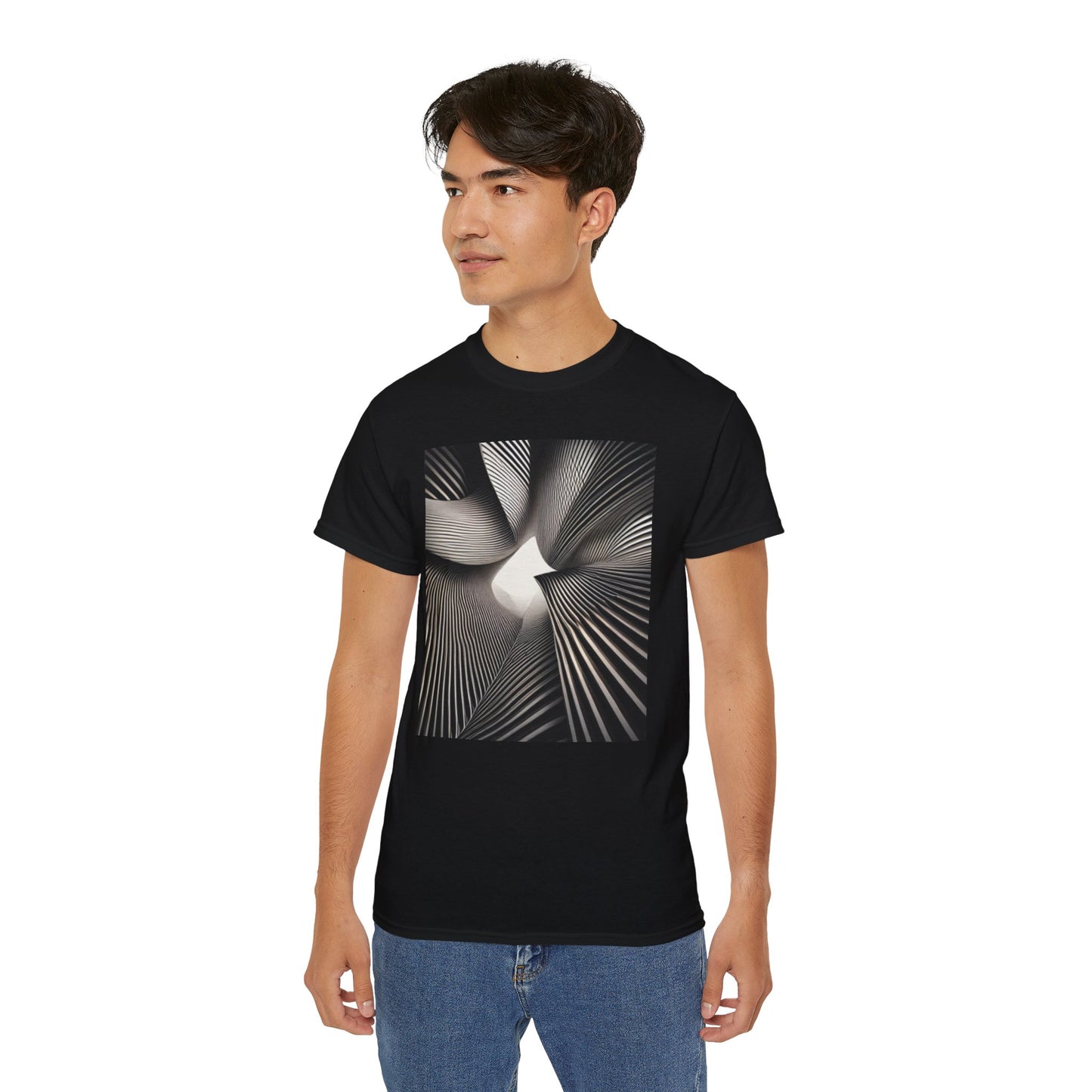 Camiseta óptica unisex de ultra algodón