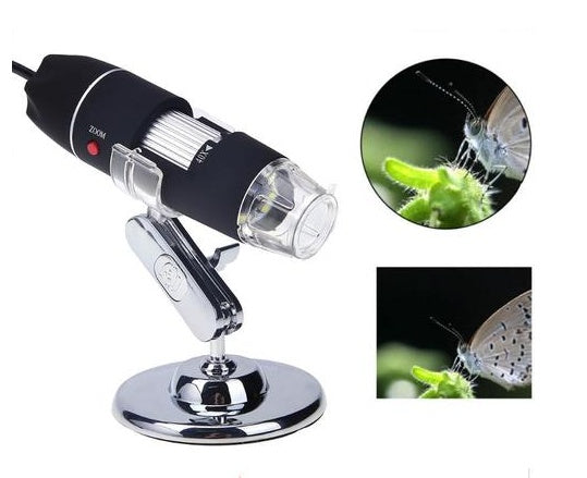 PORTABLE USB DIGITAL ELECTRONIC MICROSCOPE 8 LED MAGNIFIER 1000X VIDEO CAMERA REPAIR TOOL USB GADGET