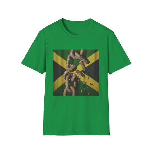 camisetas gráficas para el fondo jamaicano