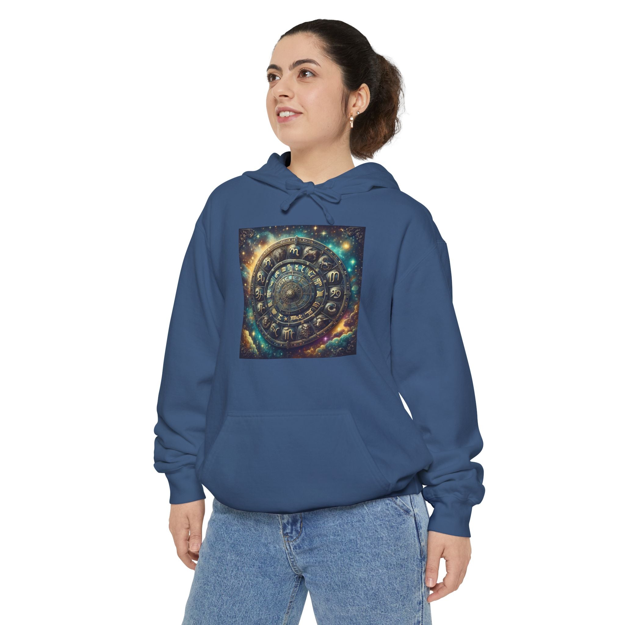 Zodiac Wheel Hoodie - Astrology Enthusiasts