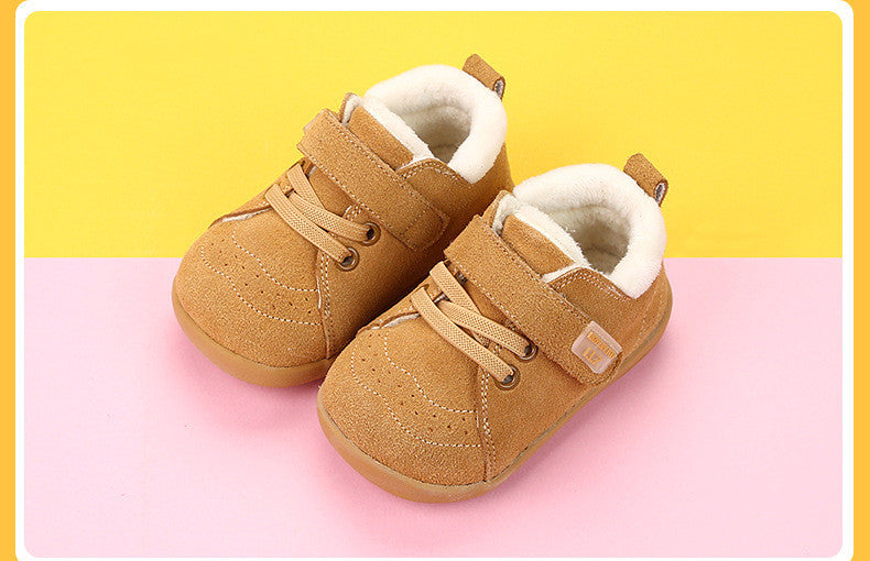 Winter baby soft bottom shoes