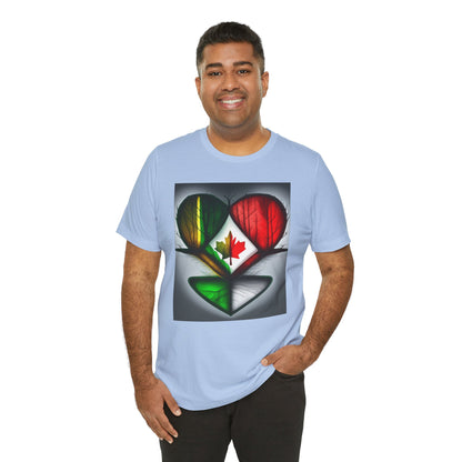 Eh to the World, Ya Mon! T-Shirt | Jamaican-Canadian Pride