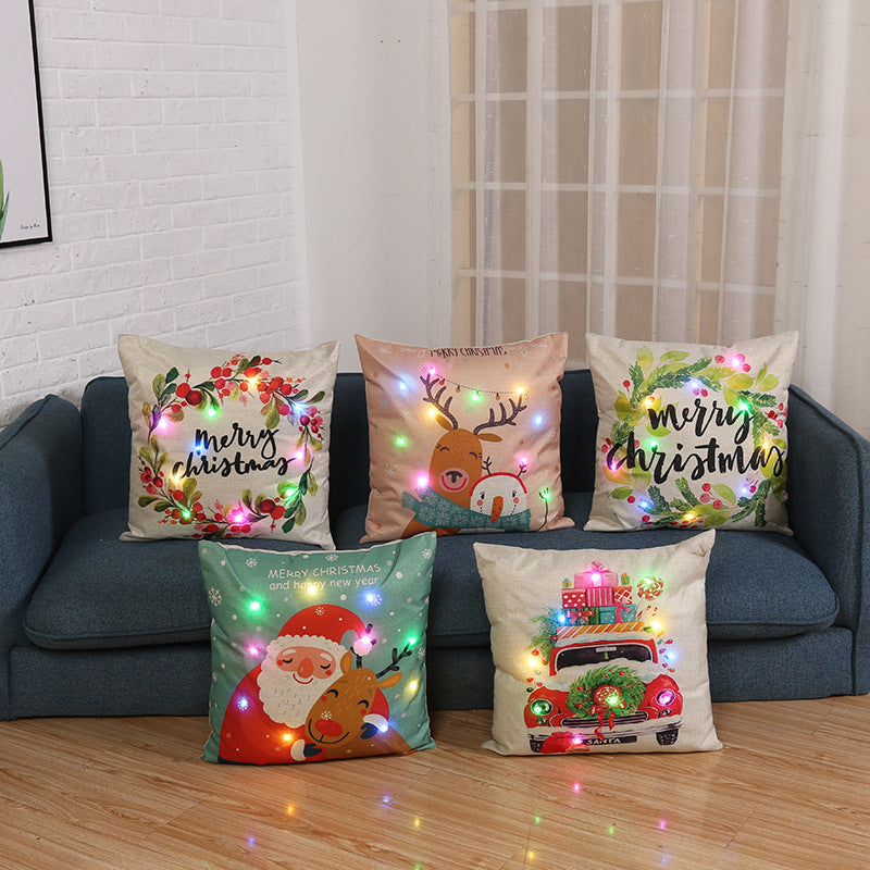 New Christmas series cartoon pillow