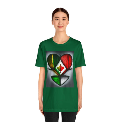 Eh to the World, Ya Mon! T-Shirt | Jamaican-Canadian Pride