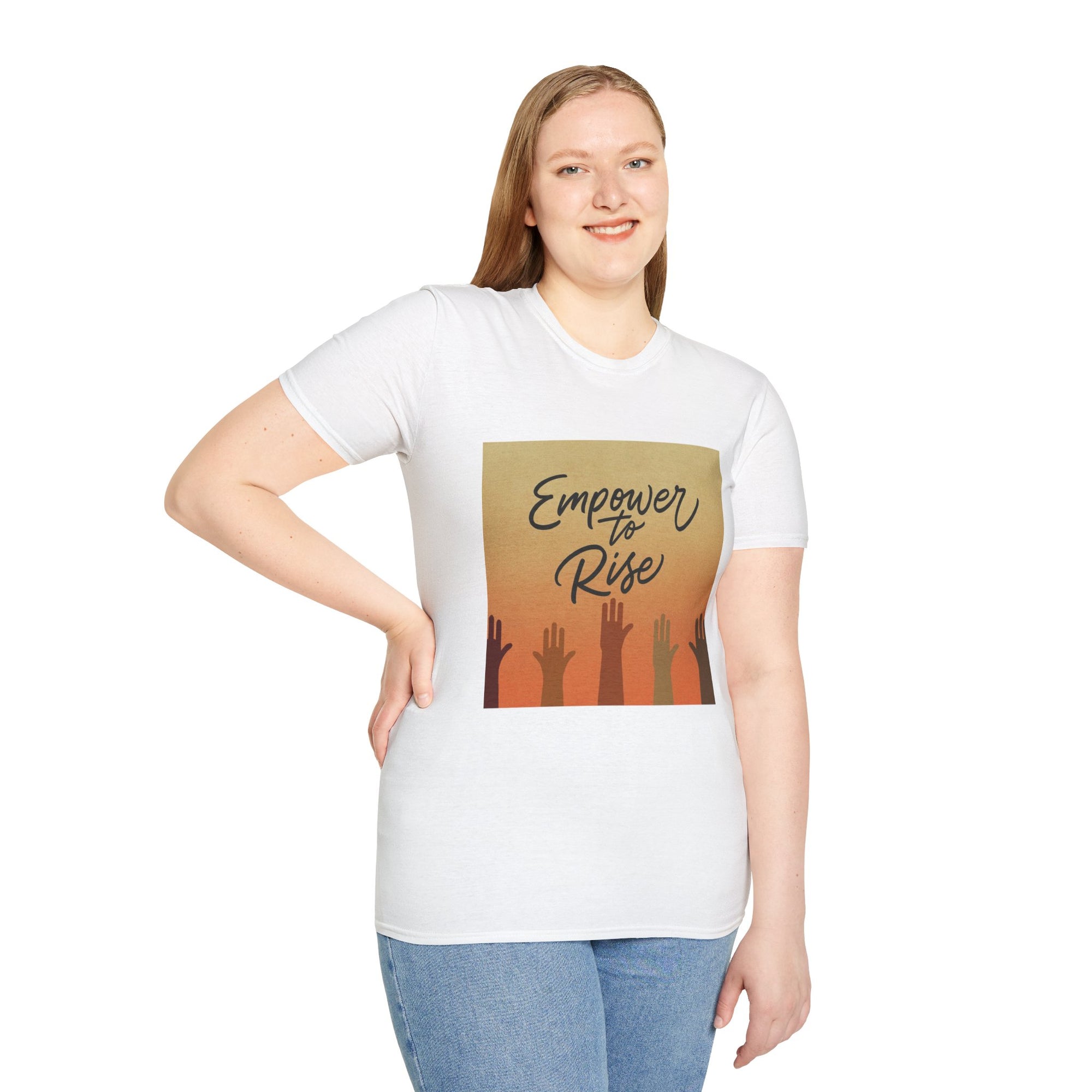 empoderar para levantarse Camiseta unisex Softstyle