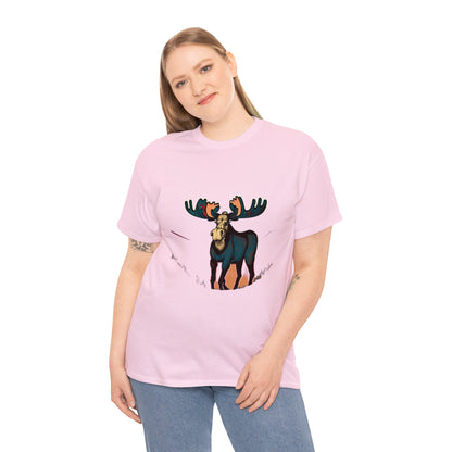 Camiseta unisex de algodón pesado