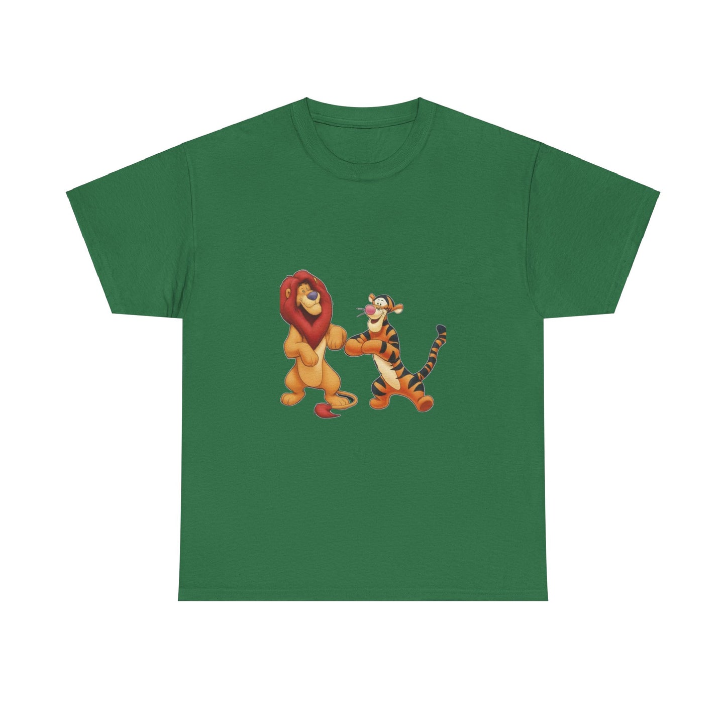 lion and tigger Unisex Heavy Cotton Tee