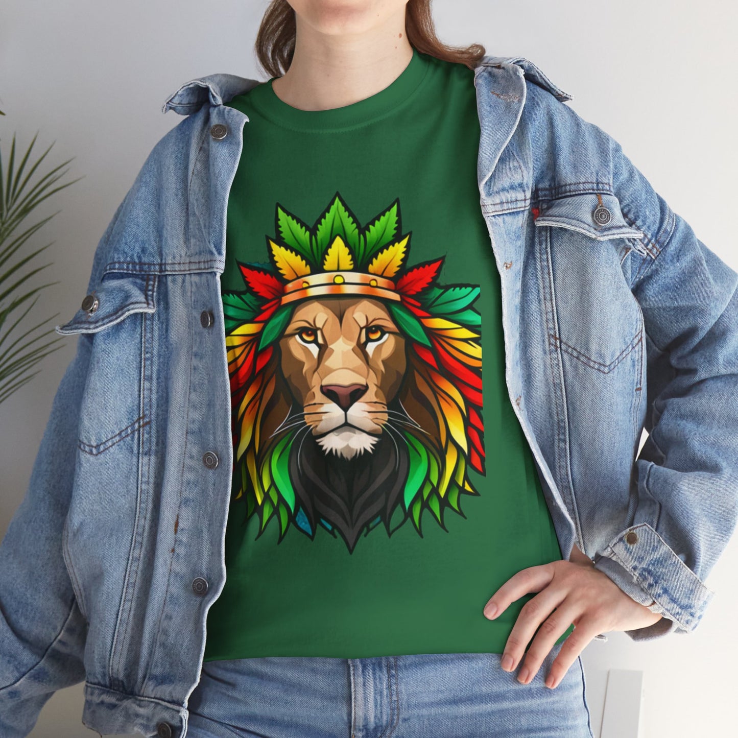 Camiseta Reggae Unisex de algodón pesado 