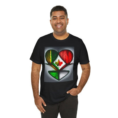 Eh to the World, Ya Mon! T-Shirt | Jamaican-Canadian Pride