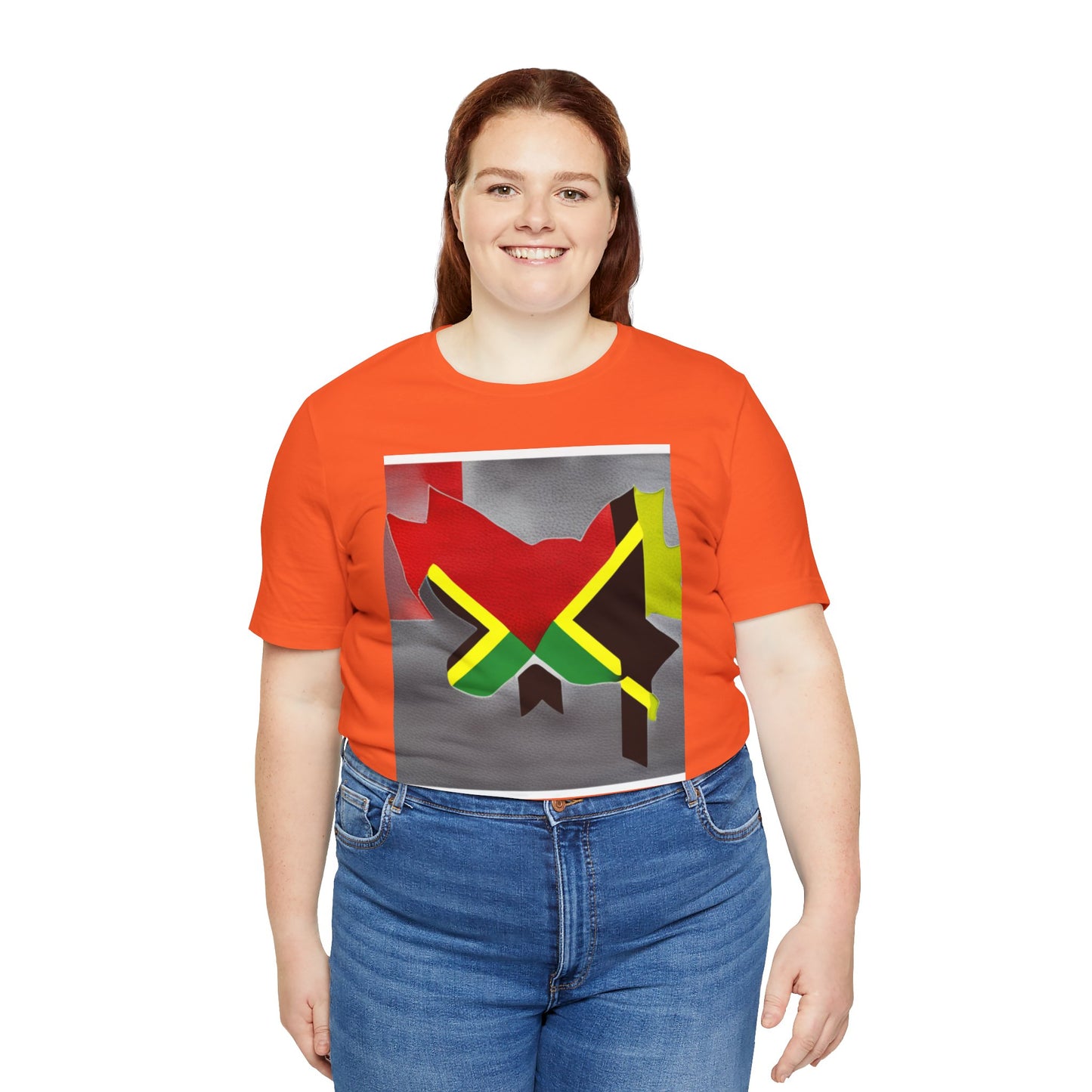 Unisex Jersey Short Sleeve Tee for Jamaicans-Canadians