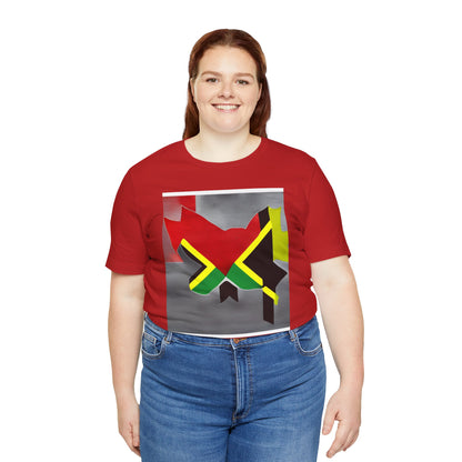 Camiseta de manga corta unisex Jersey para jamaicanos-canadienses