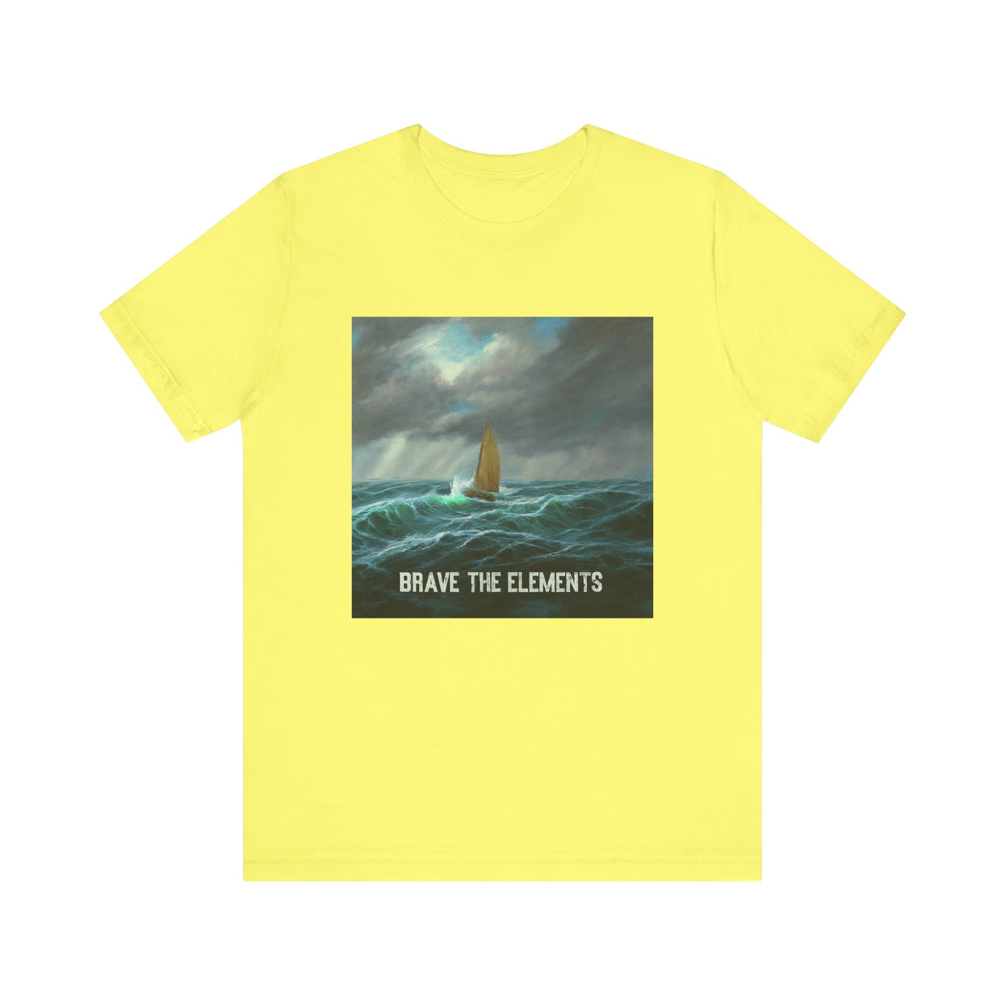 Valiente los elementos Unisex Jersey camiseta de manga corta